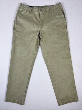 NWT Banana Republic Men’s Straight Fit Utility Pants In Olive Green Size 34x30